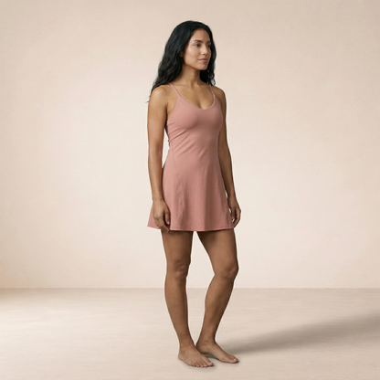 Backline Sculpt Dress